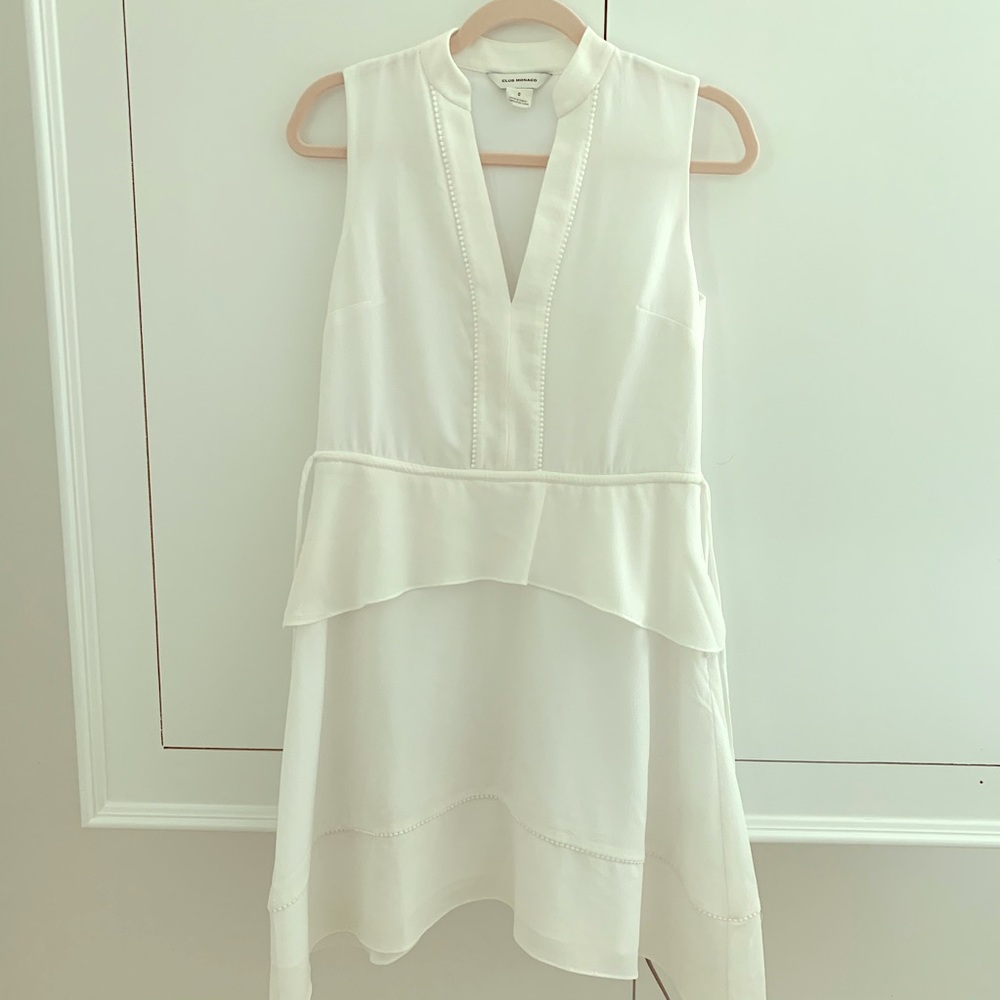 Club Monaco White Dress